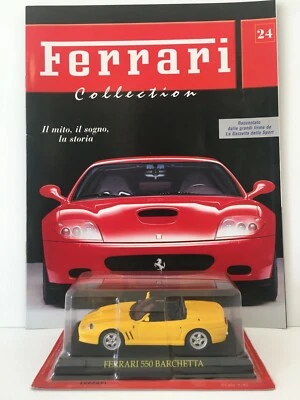 Ferrari Collection #24 - 550 BARCHETTA 2000 Modellino 1/43 Fabbri con Fascicolo - Immagine 1 di 4