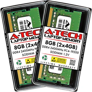 8GB 2x4GB DDR4-2400 Acer Nitro AN515-51-56U0 AN515-51-59W0 Memory RAM - Picture 1 of 10