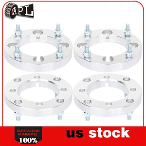 4X 1" Thick Wheel Adapters 12x1.5 For Polaris 4/156 Wheels On Kawasaki 4/137 ATV - Picture 1 of 11