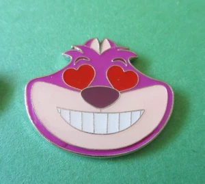 Emoji Blitz Cheshire Cat Heart Eyes Smile & Grin Alice in W Lot of 3 Disney Pin - Picture 1 of 1