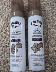 Hawaiian Tropic Self Tan Ultra Dark Tanning Foam 200ml -2 Pack RRP £30 - Picture 1 of 1