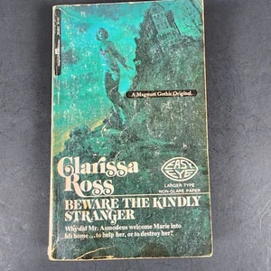 Clarissa Ross "Beware The Kindly Stranger" Gothic Novel 1970 Lancer Books - Picture 1 of 3