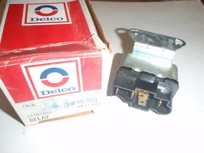 NOS GENUINE GM DELCO AC DELAY RELAY 67 Pontiac Bonneville Catalina 1967 - Image 1 of 4