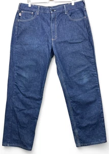 Carhartt FR Flame Resistant Jeans Mens 40x29 Blue Cat2 Relaxed Fit Workwear - Picture 1 of 13