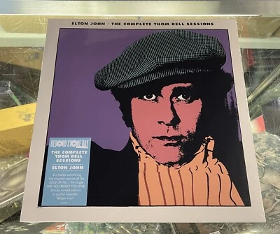 Elton John- Complete Thom Bell Sessions 12" EP Non LP On Purple Vinyl Disco Foto 1 de 2