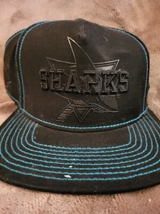 San Jose Sharks NHL Adjustable Snapback Hat/Cap (Reebok) - Picture 1 of 4
