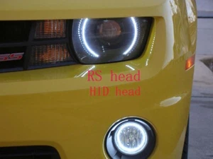 cotton LED halo ring for Chevy Camaro 10-13 HID Headlight fog light DRL lamp SMD - Bild 1 von 17