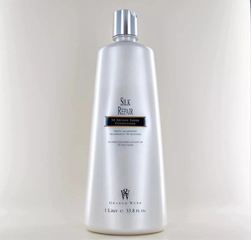 Acondicionador transparente Graham Webb Silk Repair 30 segundos 33,8 oz/litro Foto 1 de 1