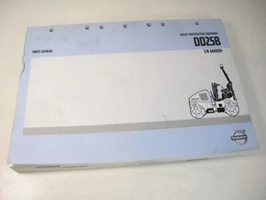 Compactador de rodillos de asfalto Volvo DD25B libro manual S/N 660000 - Imagen 1 de 5
