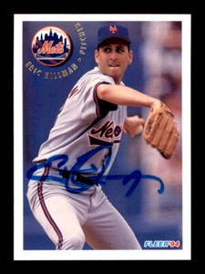 1994 Fleer - Eric Hillman - On Card Autograph