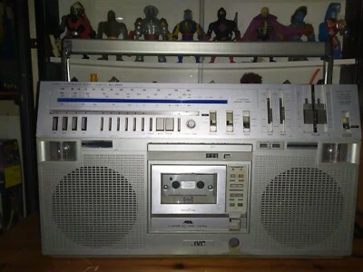 JVC RC M 80 JET BLASTER BOOMBOX RADIO CASSETTE PLAYER VINTAGE   - Bild 1 von 4