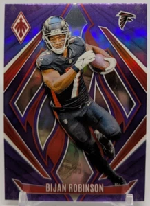 🏈2024 Panini Phoenix Bijan Robinson Purple Fade Prizm #12 - Atlanta Falcons🏈 - Picture 1 of 3