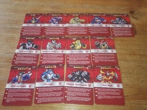 Transformers Robot Heroes Cards - 2006 Hasbro / Select Card From List