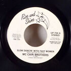 McCain Brothers Slow Dancin' with Fast Women 7" 45 Rise and Shine WLP promo VG+