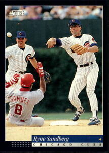 1994 Score Baseball Card #20 Ryne Sandberg