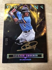 JACKSON CHOURIO 2023 Panini Chronicles Origins On Card Auto 03/25
