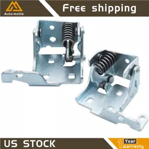 For 2007-2013 GMC Yukon Sierra Set of 2 Door Hinges Front Left & Right Lower - Picture 1 of 9