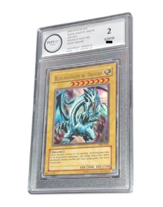 Yu-Gi-Oh! Occhi azzurri con drago - AA 2 - 2002 Legend of Blue Eyes / LOB - no PSA - Foto 1 di 4