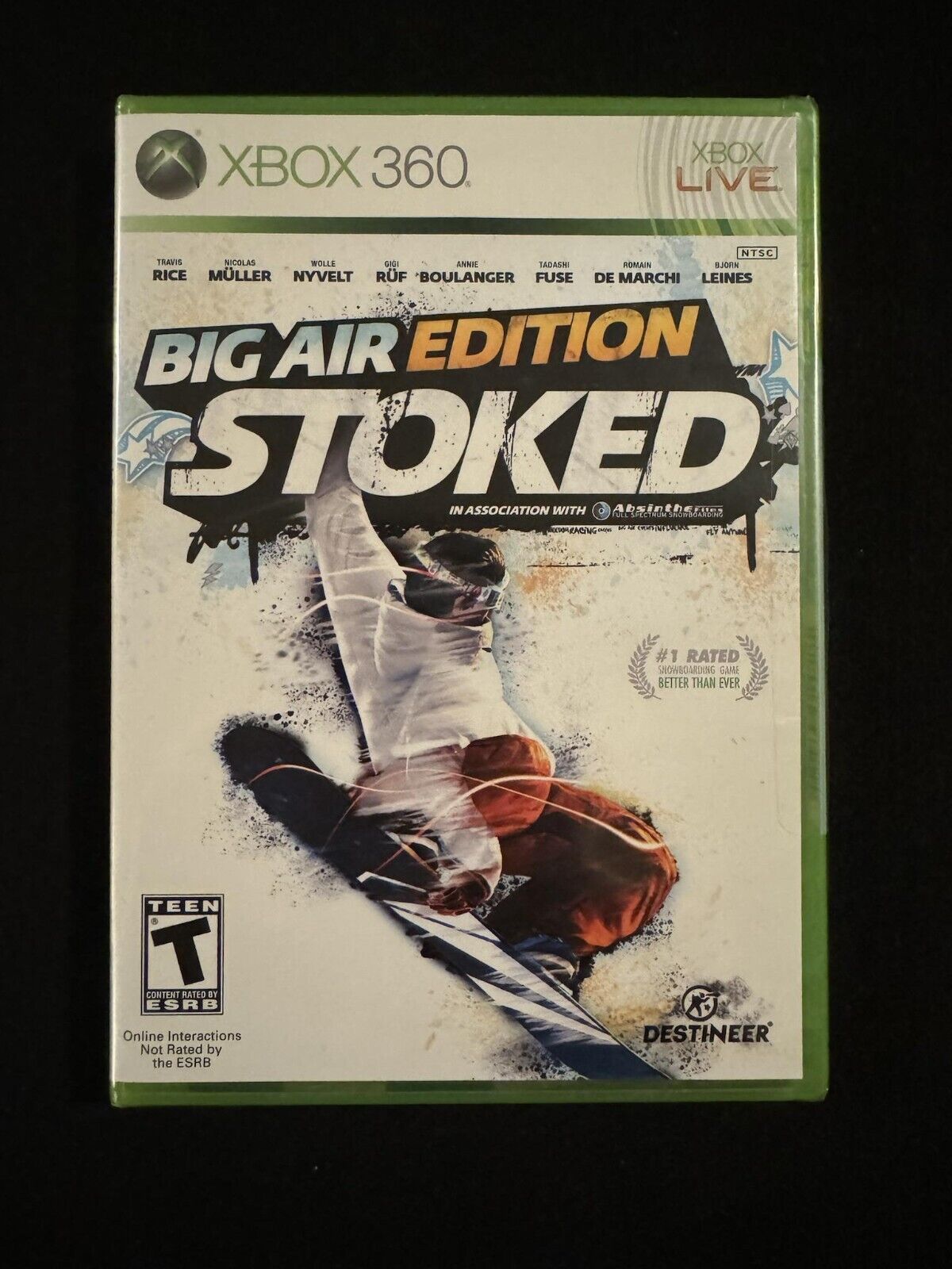 Stoked: Big Air Edition (Microsoft Xbox 360, 2009) - Brand New Sealed
