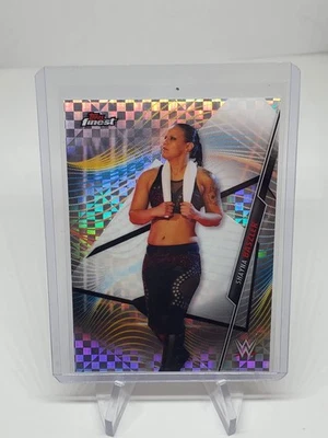 SHAYNA BASZLER 2020 WWE TOPPS FINEST X-FRACTOR REFRACTOR - Image 1 of 2