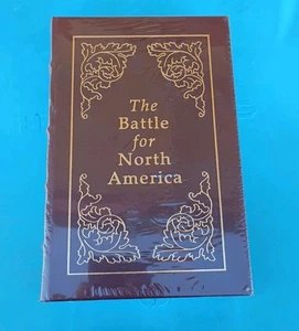 Easton Press THE BATTLE FOR NORTH AMERICA by Francis Parkman 1987  LEATHER (New) - Imagen 1 de 4