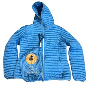 Save The Duck Alexis Women’s 1 Small - Hooded Puffer - Blue - Authenticated - Picture 1 of 13
