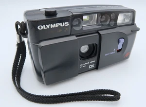 Olympus Trip AF21 35mm Film Compact Camera Black Vintage Photography Collectable - Picture 1 of 11