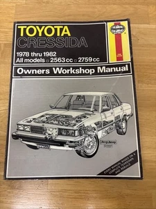 Haynes Toyota Cressida Repair Manual 1978-1982 owners workshop service guide 532 - Picture 1 of 9