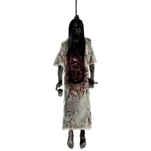 Horror Corpse Halloween PVC Window Decal For Door Wall Home Party Decorations - Picture 1 of 8