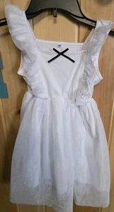 Brand New Toddler Dress Size 105/ 5 White Tutu - Picture 1 of 4