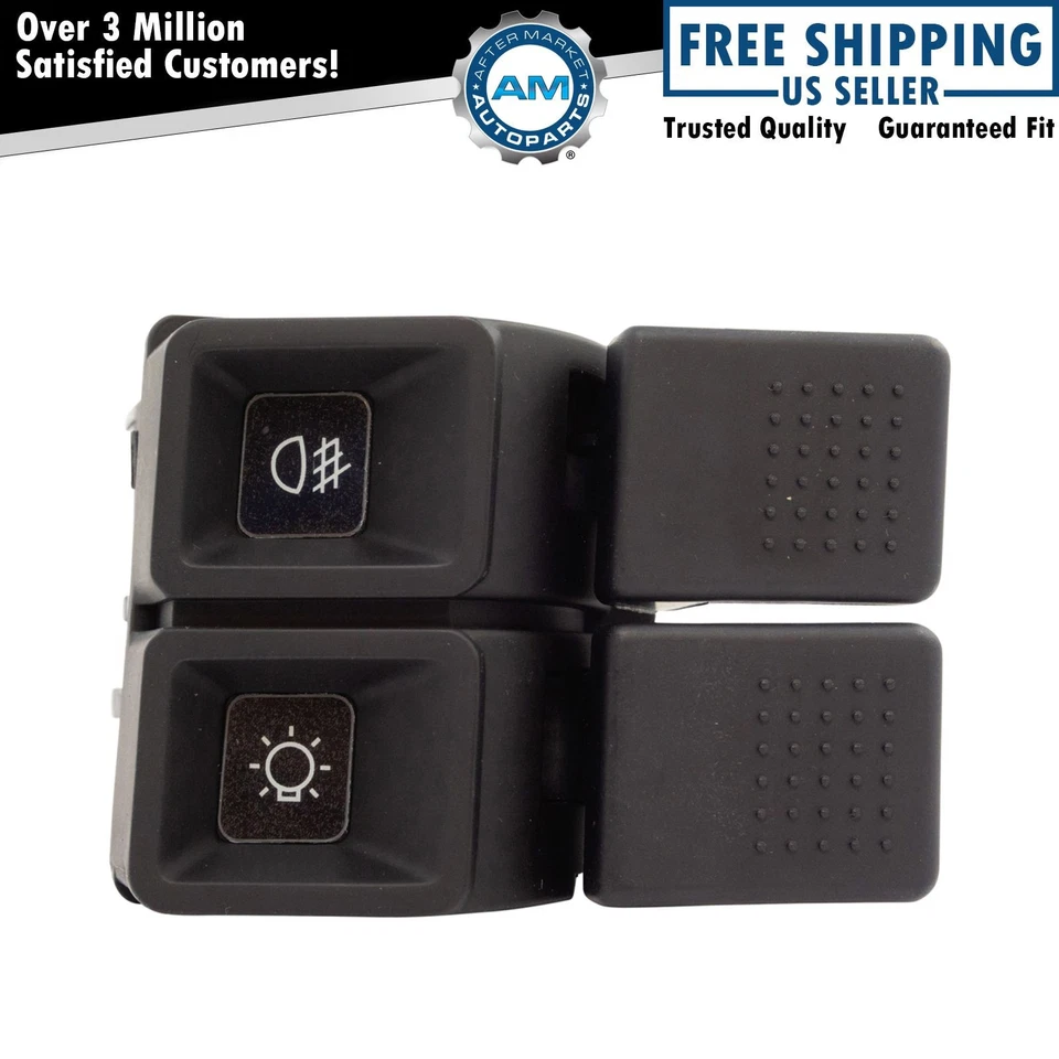 Interruptor de faros antiniebla doble basculante 8 terminales tablero para Ford Mustang 87-93 Foto 1 de 4