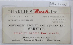 Charlie's Nash Inc. unbenutzter Tintenlöscher - Bild 1 von 1