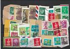 Japan Stamps + Cancels on Paper - Great Mix  Ref 32593