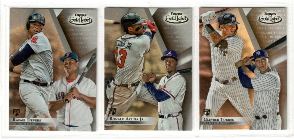 2018 Topps Gold Label Baseball CLASS 1 YOU PICK RC ACUNA TROUT BO TORRES ETC - Image 1 of 1
