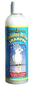KINGS CAGES COCKATOO RENEW SHAMPOO 17oz parrot macaw bird cage bath