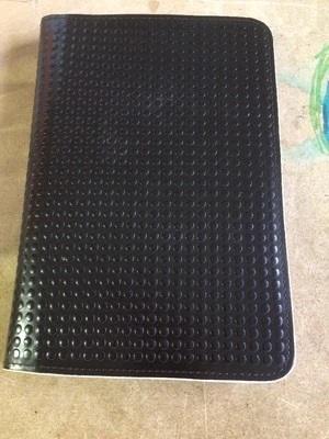 J.Fold Brown Leather Book Cover for Kindle Fire - Image 1 of 2