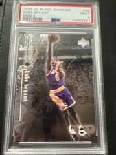 1998-99 UD Upper Deck Black Diamond #46 Kobe Bryant PSA 9 LOW POP 98-99 Single