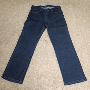 Vtg Boys Arizona Jeans 20 Husky Original Fit Straight Leg Stretch Thick Denim - Picture 1 of 11