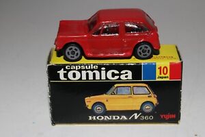 Tomy Tomica Yujin Capsule Micro #30 Honda 360 Sedan, Box G-6