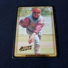 1992 ACTION PACKED ALL-STAR GALLERY - WILBUR WOOD #53 CHICAGO WHITE SOX