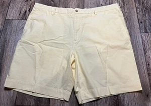 Polo Ralph Lauren Classic Fit Chino Shorts Yellow Tag 42 Actual 43 9” Inseam - Picture 1 of 3