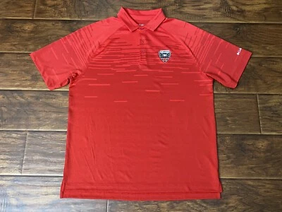 Columbia Golf Mens MLS DC United Soccer Futbol Short Sleeve NWT Size Large - Image 1 of 4
