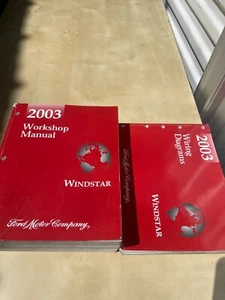 2003 Ford Windstar Factory Service Repair Manual With Wiring Diagrams - Picture 1 of 1