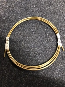 Brass Lubrication tube MG MMM J2 P L F N K M 10ft Length - Picture 1 of 2