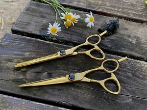 Kit de tijeras de peluquería profesionales japonesas de 6" | Kit de tijeras de corte de pelo - Imagen 1 de 7