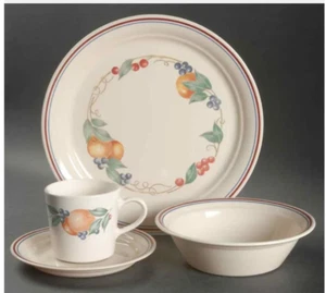 Corelle Abundance Dinner & Luncheon Plates Cereal Bowls Cup Saucers Pick Piece - Picture 1 of 8