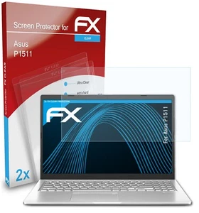 atFoliX 2x Schermbeschermer voor Asus P1511 Screen Protector duidelijk Folie - Afbeelding 1 van 8