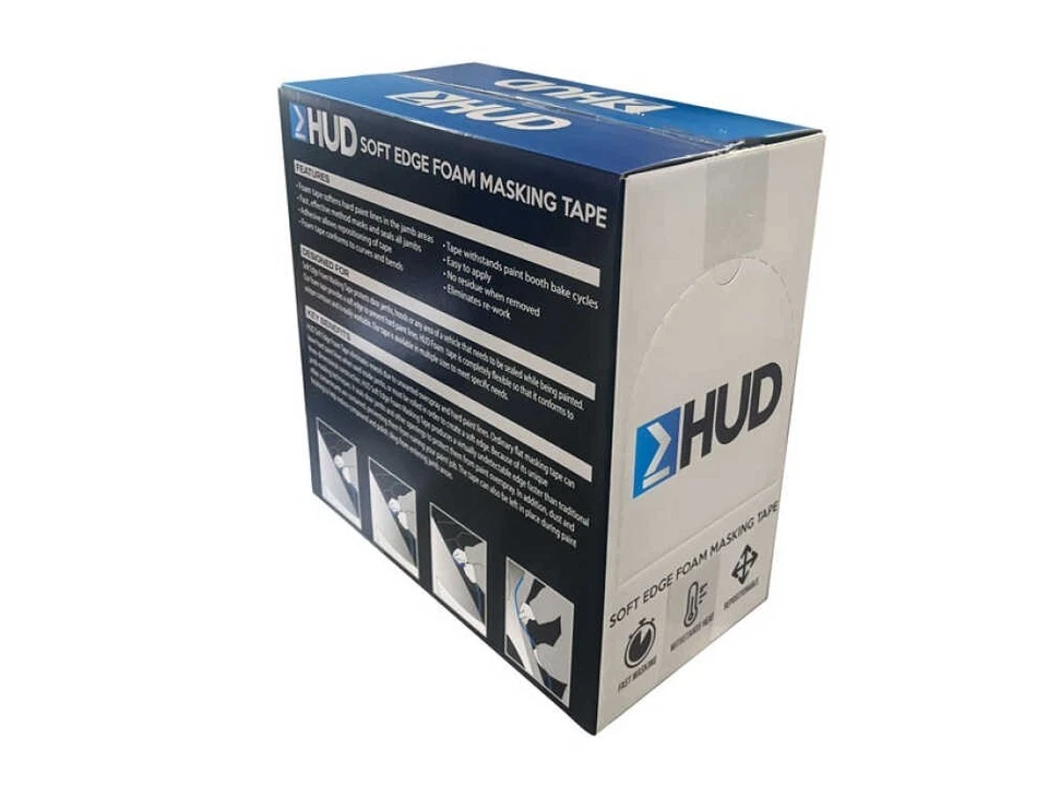 Cinta adhesiva de borde de espuma suave HUD 267, 1 (13 mm de ancho -50 m) Foto 1 de 1