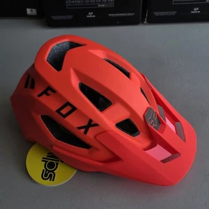 Fox Racing Speedframe Bicicleta de Montaña MTB Bicicleta Casco Golpe Atómico Rojo PEQUEÑO S - Imagen 1 de 22