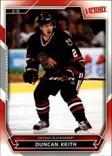 2007-08 Upper Deck Victory Chicago Blackhawks Hockey Card #121 Duncan Keith